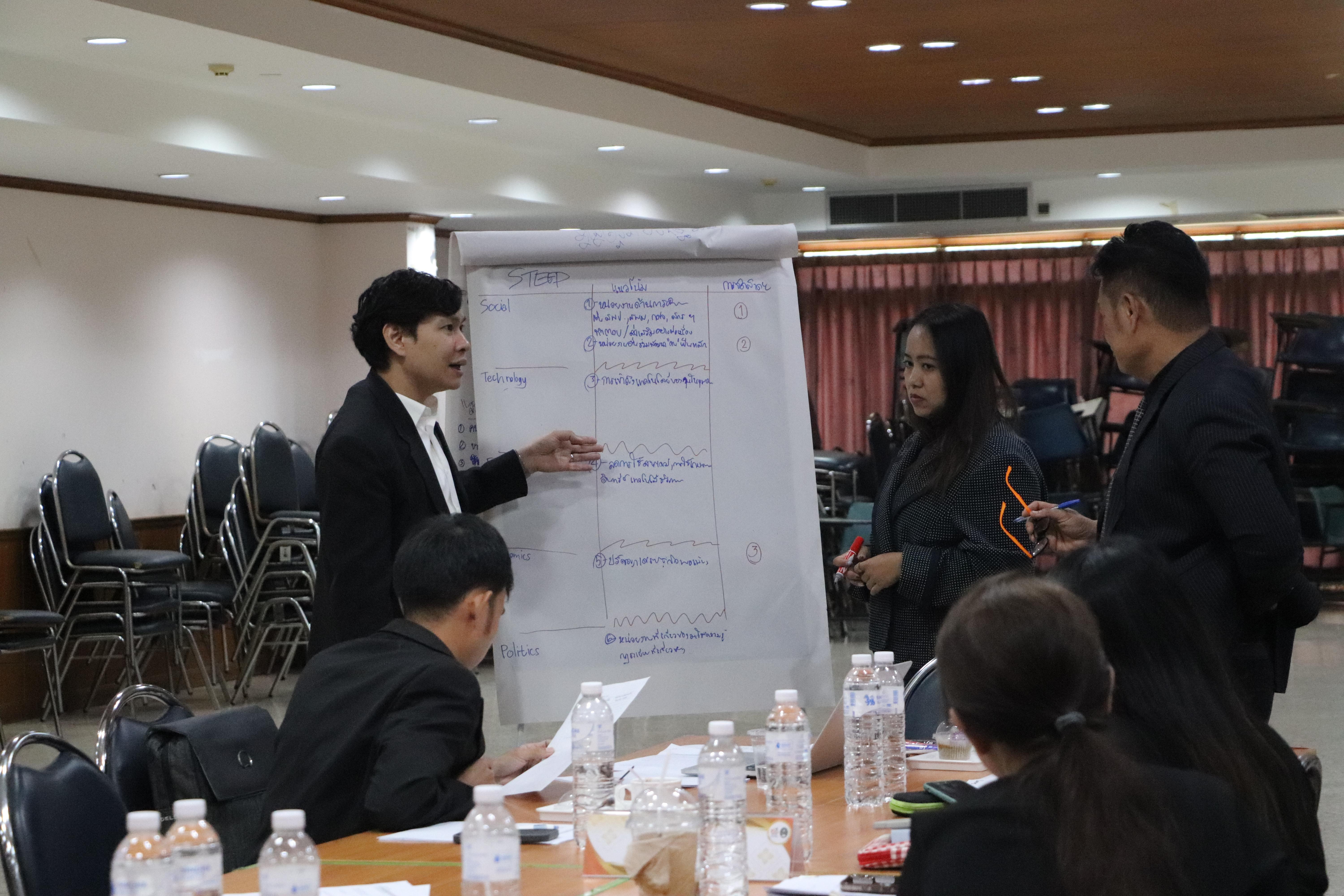 10. การขับเคลื่อนโมเดลขจัดความยากจน THAPHUTSA MODEL ตำบลท่าพุทรา อำเภอคลองขลุง จังหวัดกำแพงเพชร ณ ห้องประชุมลีลาวดี ชั้น 2 อาคารทีปังกรรัศมีโชติ มหาวิทยาลัยราชภัฏกำแพงเพชร 24 พ.ย. 2568