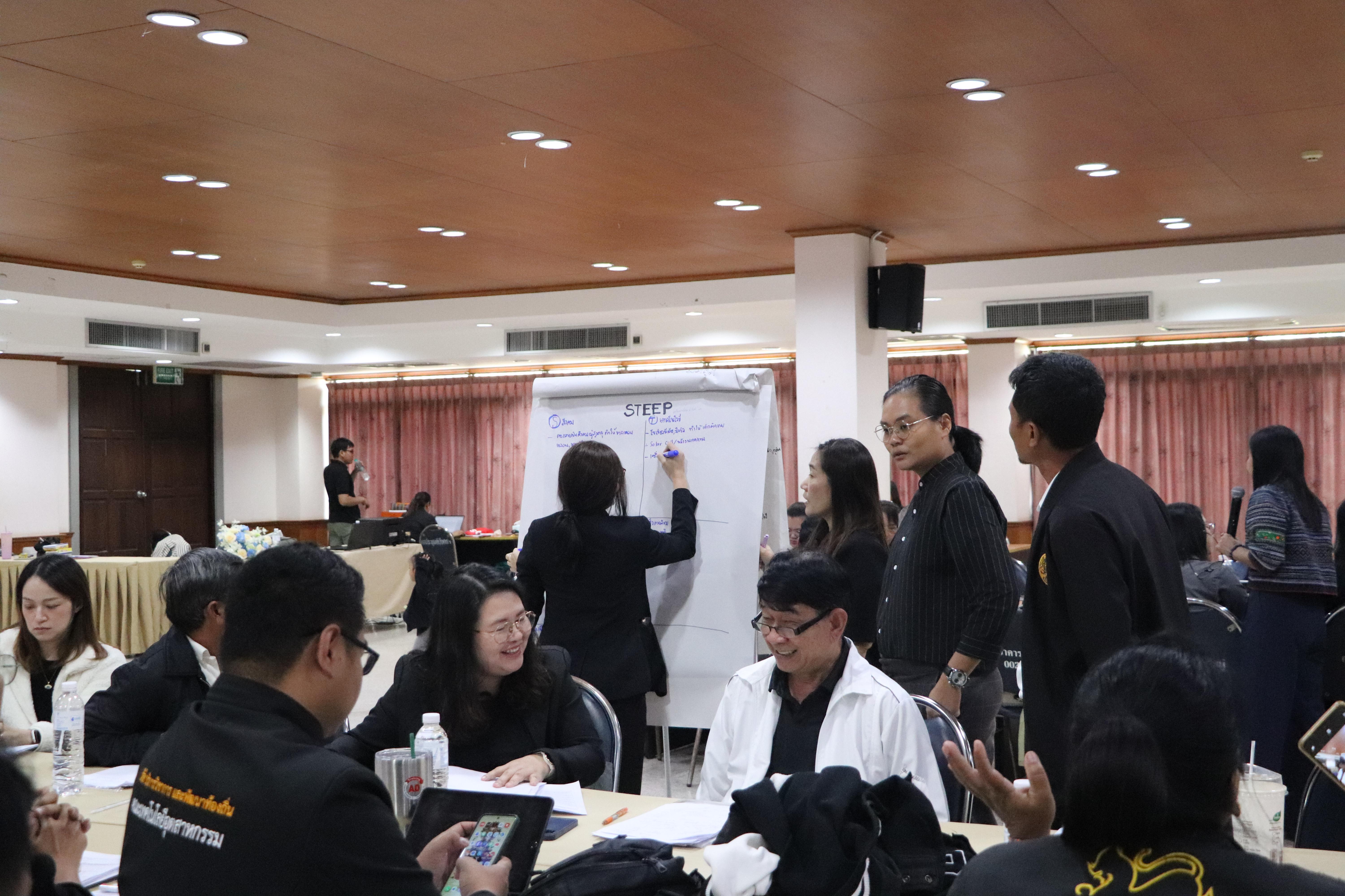 11. การขับเคลื่อนโมเดลขจัดความยากจน THAPHUTSA MODEL ตำบลท่าพุทรา อำเภอคลองขลุง จังหวัดกำแพงเพชร ณ ห้องประชุมลีลาวดี ชั้น 2 อาคารทีปังกรรัศมีโชติ มหาวิทยาลัยราชภัฏกำแพงเพชร 24 พ.ย. 2568