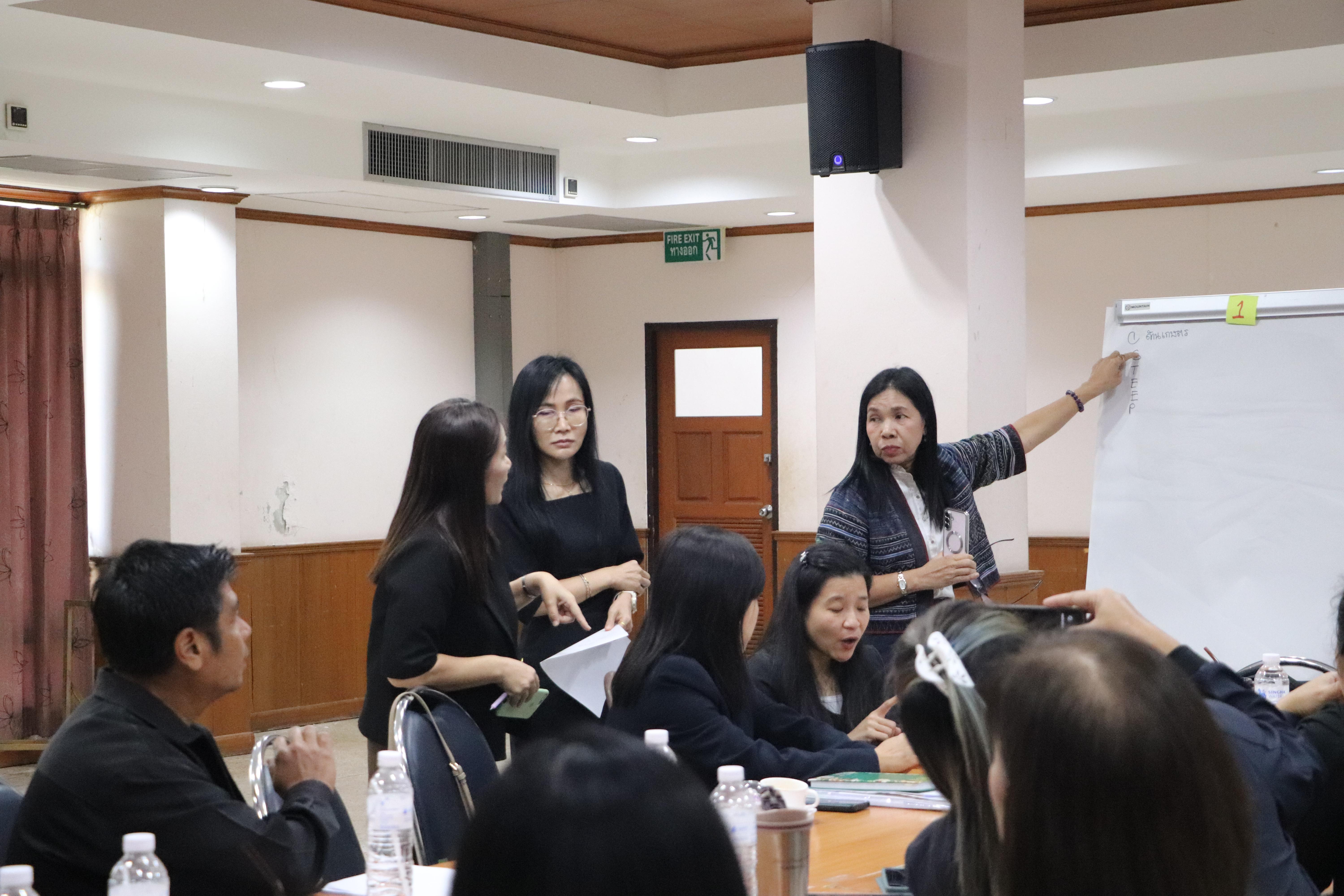 14. การขับเคลื่อนโมเดลขจัดความยากจน THAPHUTSA MODEL ตำบลท่าพุทรา อำเภอคลองขลุง จังหวัดกำแพงเพชร ณ ห้องประชุมลีลาวดี ชั้น 2 อาคารทีปังกรรัศมีโชติ มหาวิทยาลัยราชภัฏกำแพงเพชร 24 พ.ย. 2568