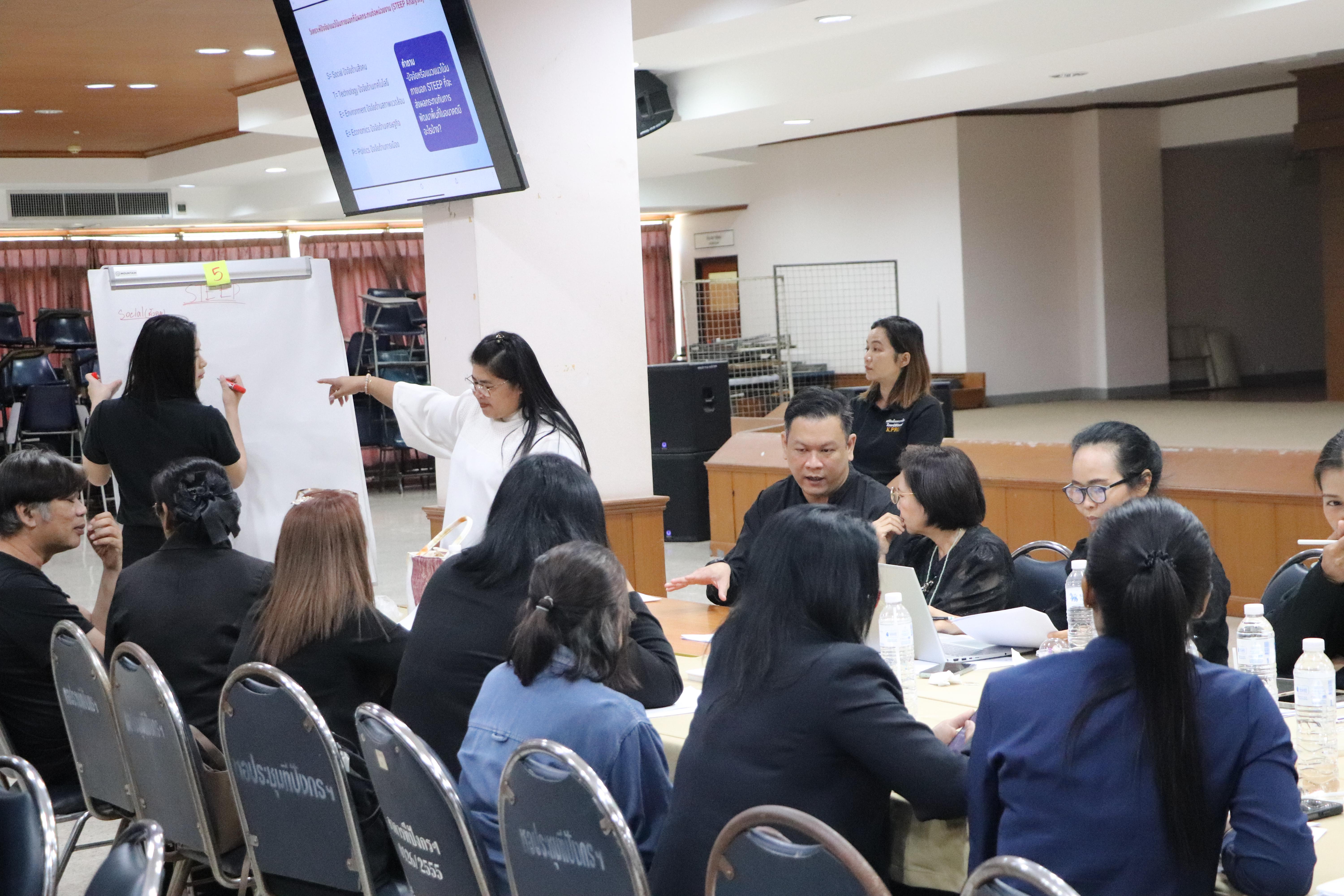 15. การขับเคลื่อนโมเดลขจัดความยากจน THAPHUTSA MODEL ตำบลท่าพุทรา อำเภอคลองขลุง จังหวัดกำแพงเพชร ณ ห้องประชุมลีลาวดี ชั้น 2 อาคารทีปังกรรัศมีโชติ มหาวิทยาลัยราชภัฏกำแพงเพชร 24 พ.ย. 2568