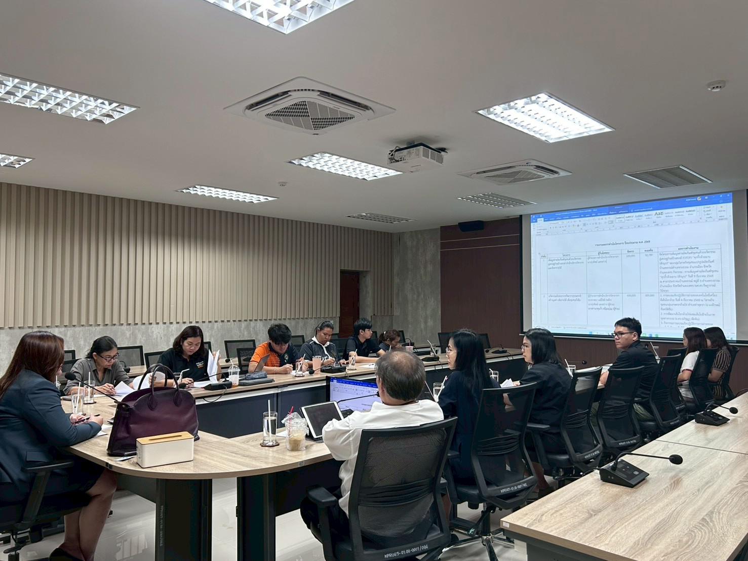 8. ประชุมบุคลากรประจำสำนักบริการวิชาการและจัดหารายได้ ครั้งที่ 1/2569 ณ LPC วันที่ 20 มกราคม 2569