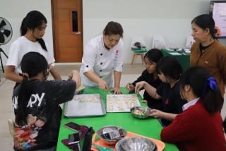 3. ครงการอบรมเชิงปฏิบัติการอาชีพที่ 2 อาชีพทำคุกกี้ข้าวโอ๊ต