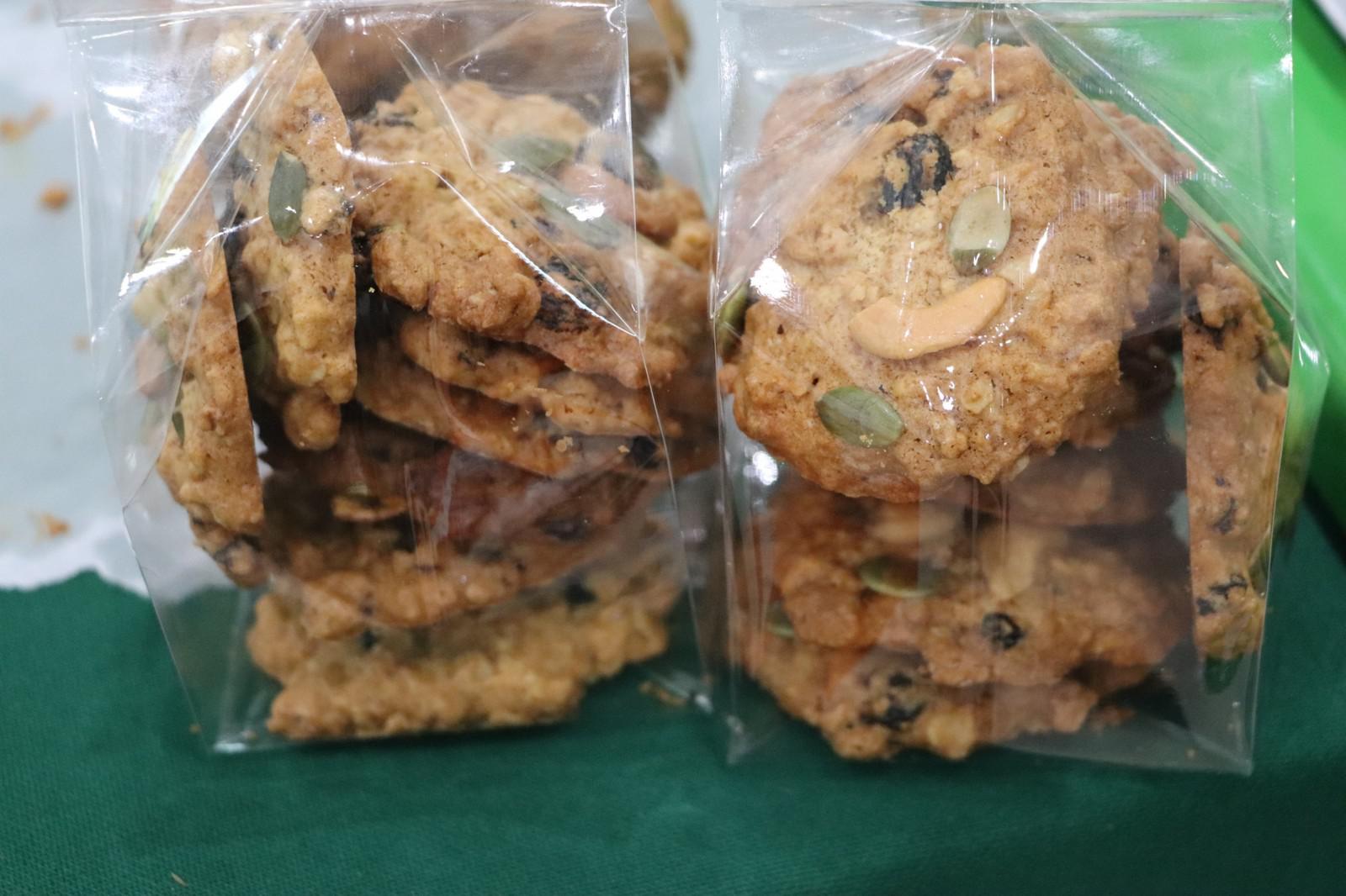 120. ครงการอบรมเชิงปฏิบัติการอาชีพที่ 2 อาชีพทำคุกกี้ข้าวโอ๊ต