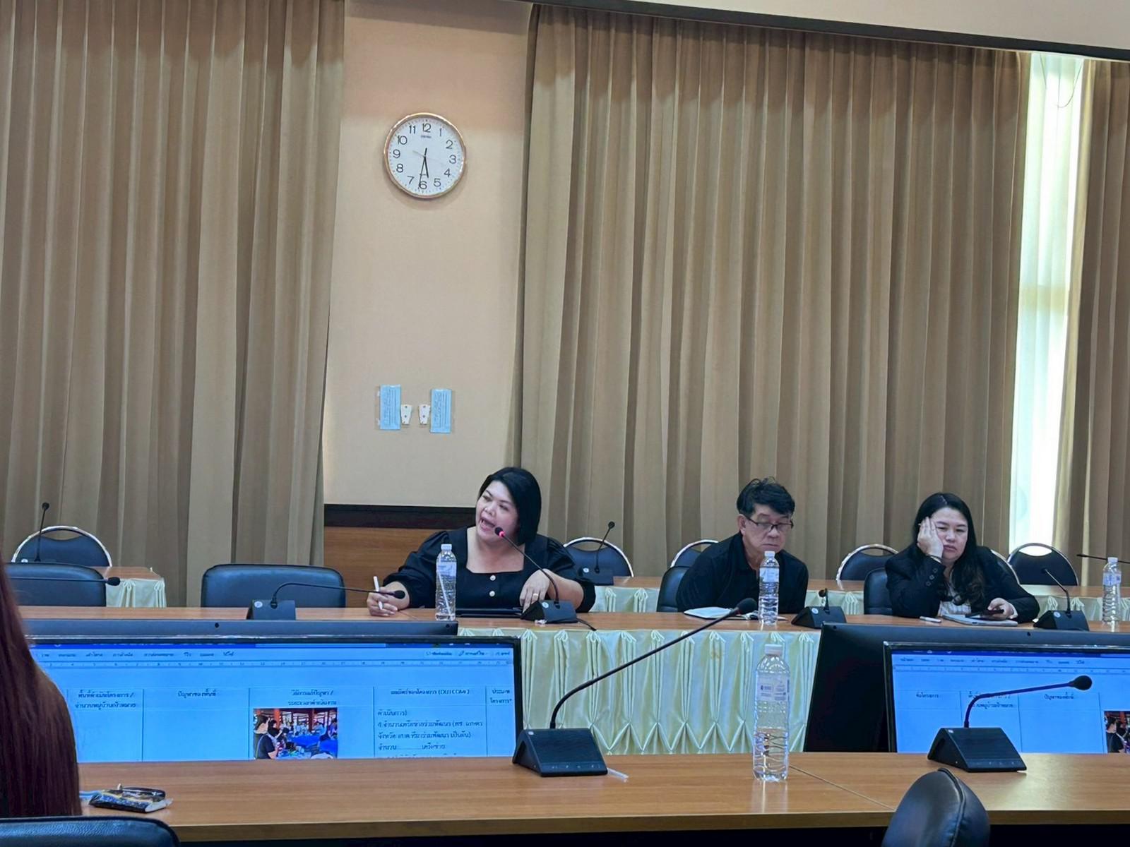 4. ติดตามผลการดำเนินโครงการยุทธศาสตร์มหาวิทยาลัยราชภัฏเพื่อการพัฒนาท้องถิ่น ประจำปีงบประมาณ พ.ศ. 2569 รอบ 3 เดือน วันที่ 9 กุมภาพันธ์ 2569