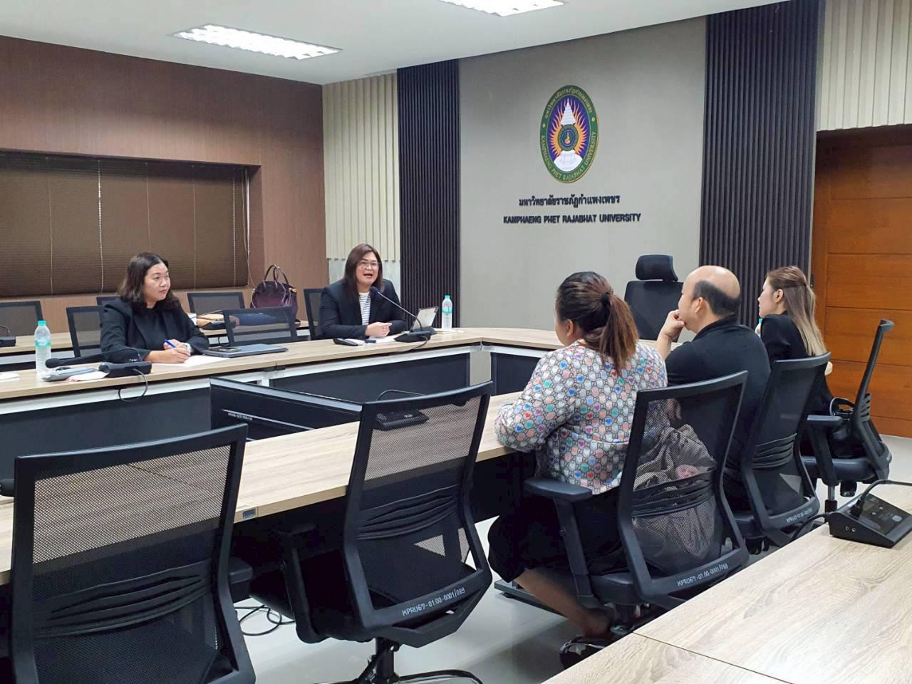 สัมภาษณ์อาจารย์และเจ้าหน้าที่ที่สมัครเข้าร่วม โครงการการพัฒนานักจัดการการพัฒนาเชิงพื้นที่ (Area Development Manager : ADM) วันที่ 11 มีนาคม 2569