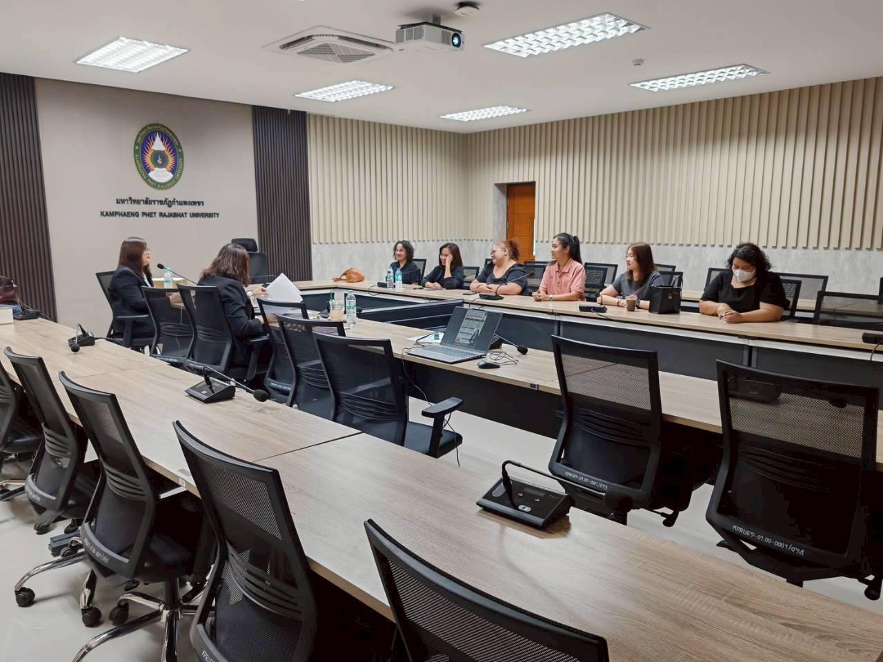 5. สัมภาษณ์อาจารย์และเจ้าหน้าที่ที่สมัครเข้าร่วม โครงการการพัฒนานักจัดการการพัฒนาเชิงพื้นที่ (Area Development Manager : ADM) วันที่ 11 มีนาคม 2569