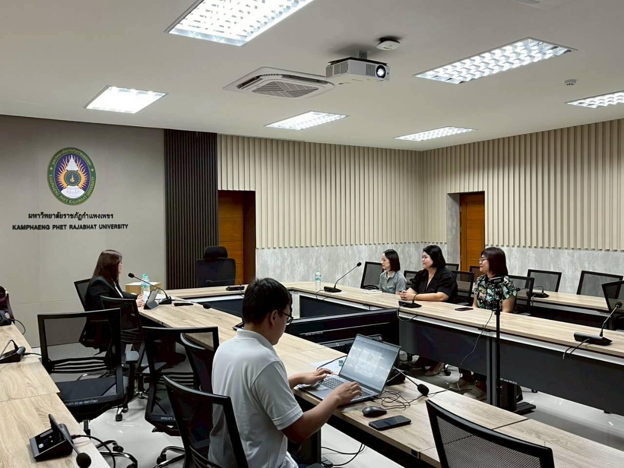 6. สัมภาษณ์อาจารย์และเจ้าหน้าที่ที่สมัครเข้าร่วม โครงการการพัฒนานักจัดการการพัฒนาเชิงพื้นที่ (Area Development Manager : ADM) วันที่ 11 มีนาคม 2569