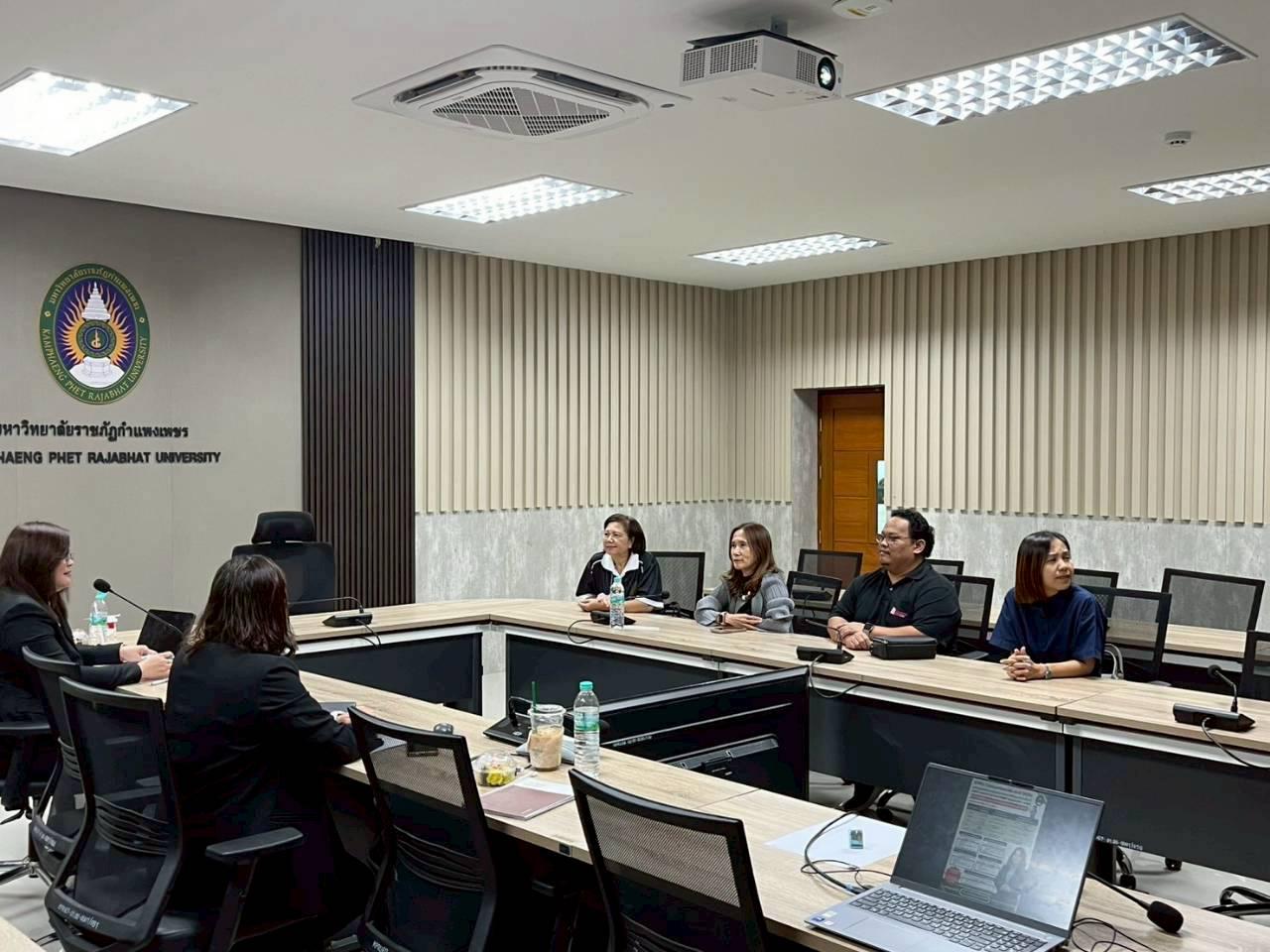 19. สัมภาษณ์อาจารย์และเจ้าหน้าที่ที่สมัครเข้าร่วม โครงการการพัฒนานักจัดการการพัฒนาเชิงพื้นที่ (Area Development Manager : ADM) วันที่ 11 มีนาคม 2569