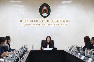 การต้อนรับคณะศึกษาดูงานจาก มหาวิทยาลัยราชภัฏกาญจนบุรี  วันที่ 16 มีนาคม 2569