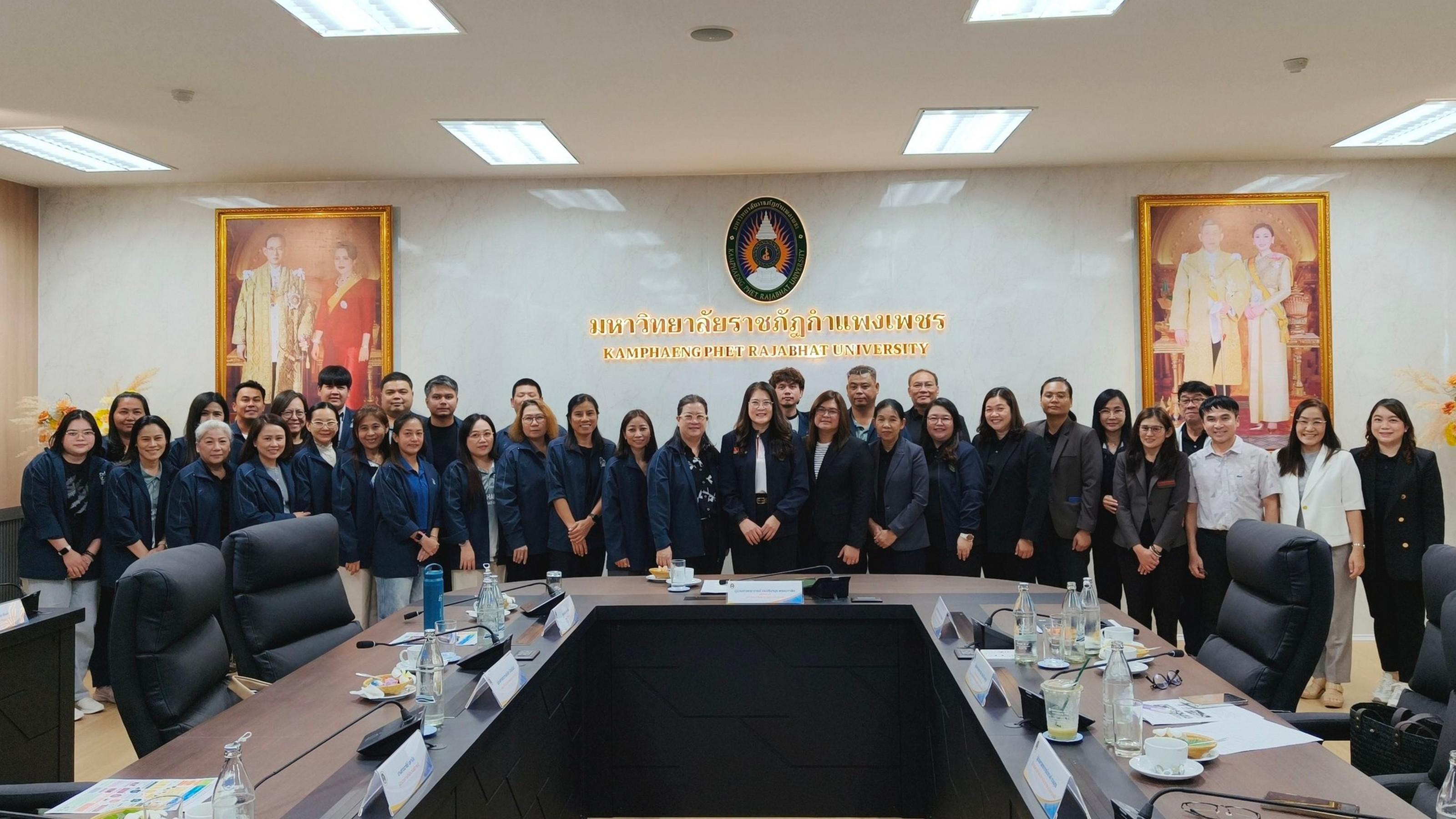 27. การต้อนรับคณะศึกษาดูงานจาก มหาวิทยาลัยราชภัฏกาญจนบุรี  วันที่ 16 มีนาคม 2569