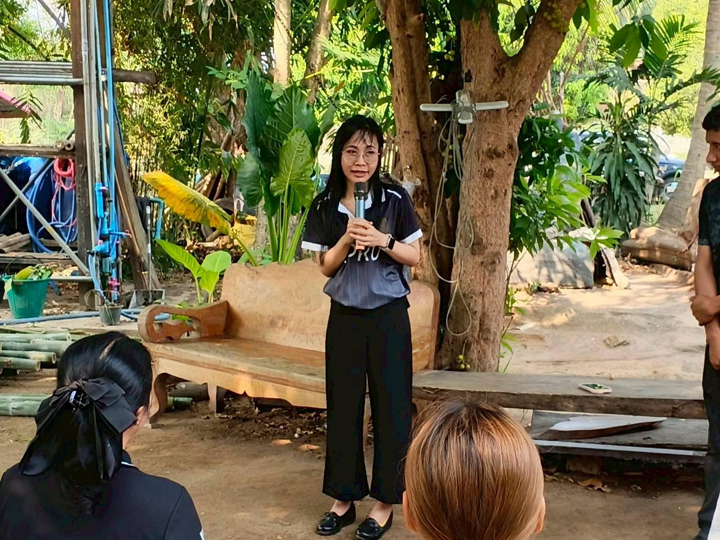 4. อบรมฝึกปฏิบัติการทำแคร่ไม้ไผ่ วันที่ 21 เมษายน 2569