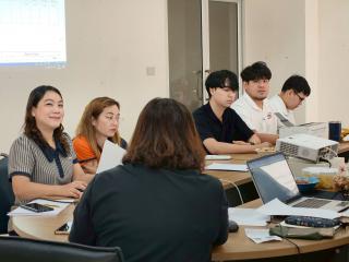 การประชุมเชิงปฏิบัติการ ทบทวนแผนกลยุทธ์ สำนักบริการวิชาการและจัดหารายได้ ประจำปี 2566 - 2570 (ฉบับปรับปรุง 2570) วันที่ 21 พฤษภาคม 2569