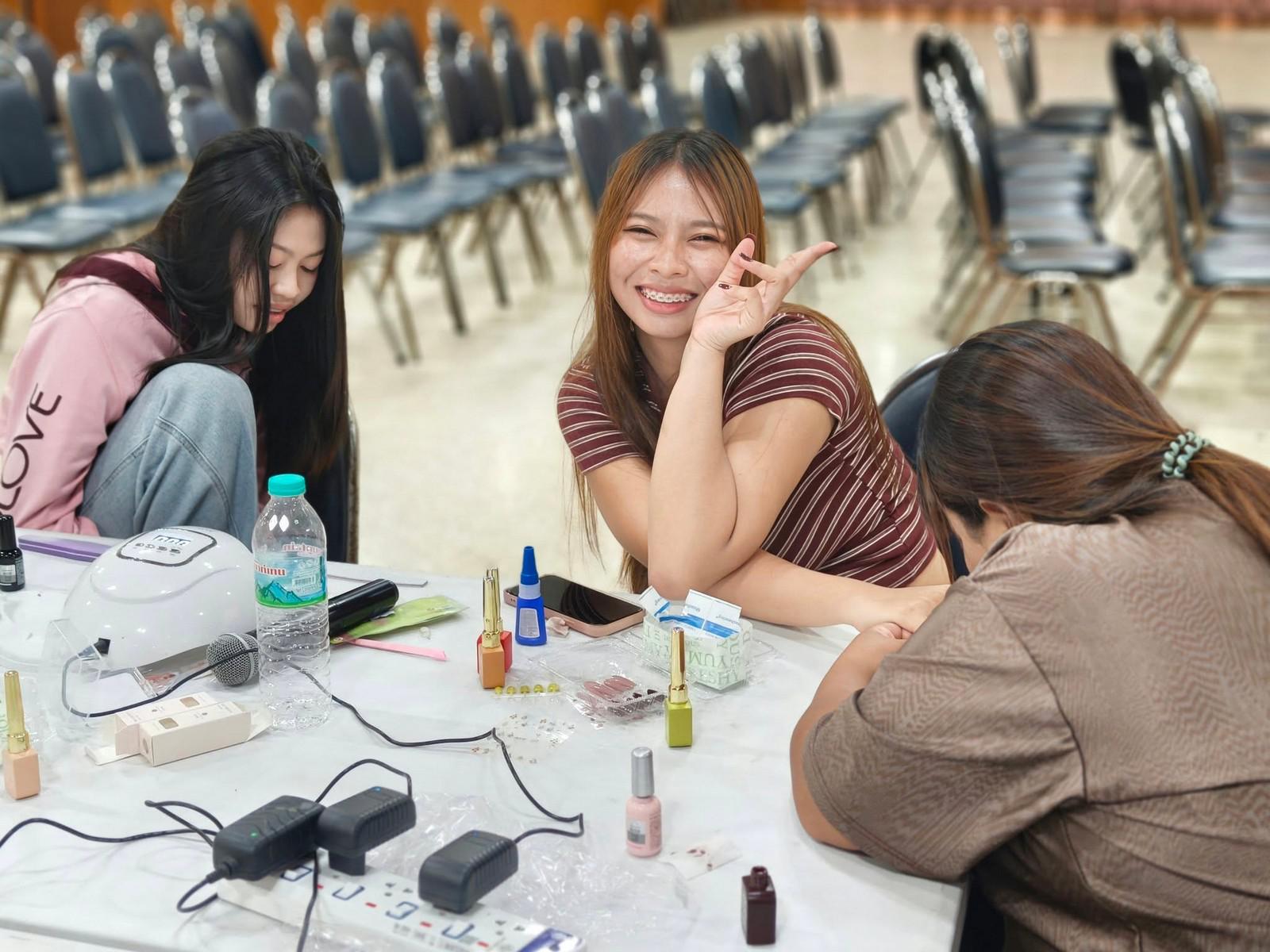 6. กิจกรรม Workshop ส่งเสริมอาชีพที่ 2 “KPRU2Career” : อาชีพช่างเพ้นท์เล็บ วันที่ 4 กรกฎาคม 2569