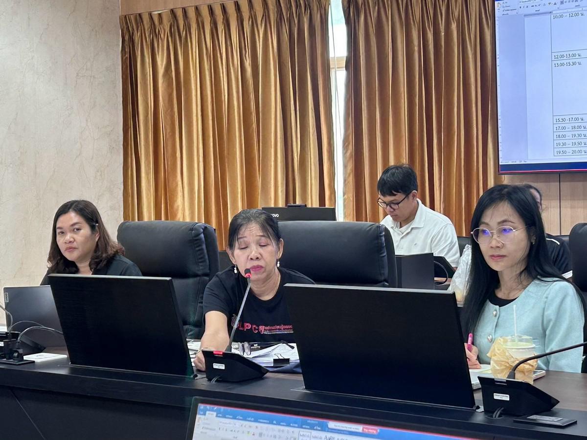 6. ประชุมเตรียมความพร้อมการจัดงานนิทรรศการ "ที่นี่...ท่าพุทรา" วันที่ 3 สิงหาคม 2569 ณ ห้องประชุมรวงผึ้ง มหาวิทยาลัยราชภัฏกำแพงเพชร
