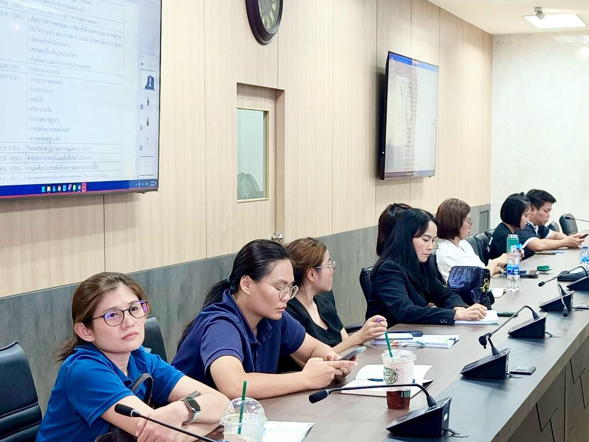 23. ประชุมเตรียมความพร้อมการจัดงานนิทรรศการ "ที่นี่...ท่าพุทรา" วันที่ 3 สิงหาคม 2569 ณ ห้องประชุมรวงผึ้ง มหาวิทยาลัยราชภัฏกำแพงเพชร