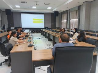 2. การประชุมสำนักบริการวิชาการและจัดหารายได้ ประจำเดือนสิงหาคม วันที่ 10 สิงหาคม 2569 ณ ห้องประชุม ชั้น 1 ตึก KPRU HOME