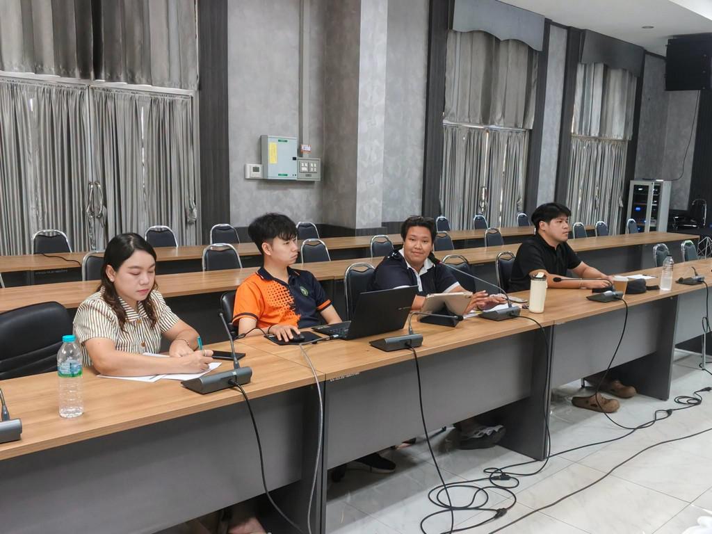 4. การประชุมสำนักบริการวิชาการและจัดหารายได้ ประจำเดือนสิงหาคม วันที่ 10 สิงหาคม 2569