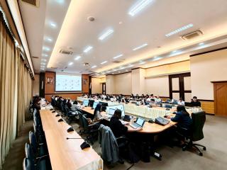 การประชุมเชิงปฏิบัติการ ทบทวนแผนกลยุทธ์ สำนักบริการวิชาการและจัดหารายได้ ประจำปี 2566 - 2570 (ฉบับปรับปรุง 2570) วันที่ 21 พฤษภาคม 2569