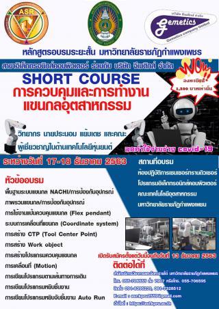 การควบคุมและการทำงานแขนกลอุตสาหกรรม
