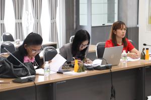 2. ประชุมทบทวนระเบียบและการจัดทำสัญญาเช่าสำหรับการเข้าพักของนักศึกษาต่างชาติ วันที่ 19 กันยายน 2566 ณ ห้องประชุม KPRU HOME ชั้น 1 สำนักบริการวิชาการและจัดหารายได้ มหาวิทยาลัยราชภัฏกำแพงเพชร