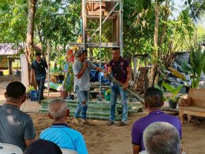 3. อบรมฝึกปฏิบัติการทำแคร่ไม้ไผ่ วันที่ 21 เมษายน 2569 ณ ศูนย์การเรียนรู้ ตำบลท่าพุทรา อำเภอคลองขลุง จังหวัดกำแพงเพชร